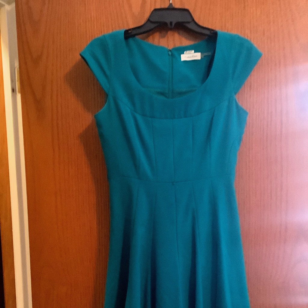 Calvin Klein Women's Sleeveless A-Line Dress With